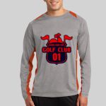 Long Sleeve Heather Colorblock Contender ™ Tee Thumbnail