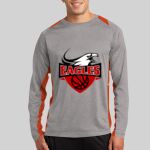 Long Sleeve Heather Colorblock Contender ™ Tee Thumbnail