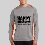 Long Sleeve Heather Colorblock Contender ™ Tee Thumbnail