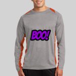 Long Sleeve Heather Colorblock Contender ™ Tee Thumbnail