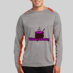 Long Sleeve Heather Colorblock Contender ™ Tee Thumbnail