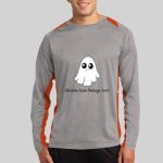Long Sleeve Heather Colorblock Contender ™ Tee Thumbnail