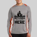 Long Sleeve Heather Colorblock Contender ™ Tee Thumbnail