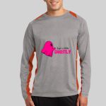 Long Sleeve Heather Colorblock Contender ™ Tee Thumbnail