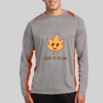 Long Sleeve Heather Colorblock Contender ™ Tee Thumbnail