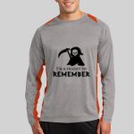 Long Sleeve Heather Colorblock Contender ™ Tee Thumbnail