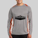 Long Sleeve Heather Colorblock Contender ™ Tee Thumbnail