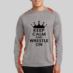 Long Sleeve Heather Colorblock Contender ™ Tee Thumbnail