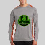 Long Sleeve Heather Colorblock Contender ™ Tee Thumbnail