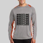 Long Sleeve Heather Colorblock Contender ™ Tee Thumbnail