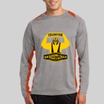 Long Sleeve Heather Colorblock Contender ™ Tee Thumbnail