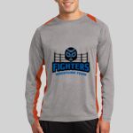 Long Sleeve Heather Colorblock Contender ™ Tee Thumbnail