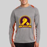 Long Sleeve Heather Colorblock Contender ™ Tee Thumbnail