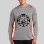 Long Sleeve Heather Colorblock Contender ™ Tee Thumbnail