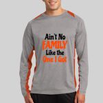 Long Sleeve Heather Colorblock Contender ™ Tee Thumbnail