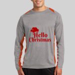 Long Sleeve Heather Colorblock Contender ™ Tee Thumbnail