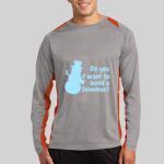 Long Sleeve Heather Colorblock Contender ™ Tee Thumbnail