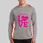 Long Sleeve Heather Colorblock Contender ™ Tee Thumbnail