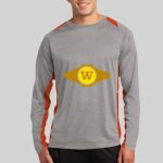 Long Sleeve Heather Colorblock Contender ™ Tee Thumbnail