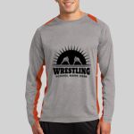 Long Sleeve Heather Colorblock Contender ™ Tee Thumbnail