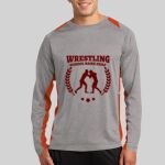 Long Sleeve Heather Colorblock Contender ™ Tee Thumbnail