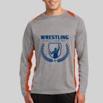 Long Sleeve Heather Colorblock Contender ™ Tee Thumbnail