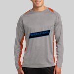 Long Sleeve Heather Colorblock Contender ™ Tee Thumbnail
