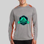 Long Sleeve Heather Colorblock Contender ™ Tee Thumbnail