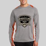 Long Sleeve Heather Colorblock Contender ™ Tee Thumbnail