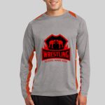 Long Sleeve Heather Colorblock Contender ™ Tee Thumbnail