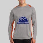 Long Sleeve Heather Colorblock Contender ™ Tee Thumbnail