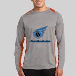 Long Sleeve Heather Colorblock Contender ™ Tee Thumbnail