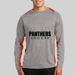Long Sleeve Heather Colorblock Contender ™ Tee Thumbnail