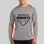 Long Sleeve Heather Colorblock Contender ™ Tee Thumbnail