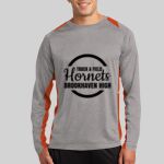 Long Sleeve Heather Colorblock Contender ™ Tee Thumbnail