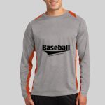 Long Sleeve Heather Colorblock Contender ™ Tee Thumbnail