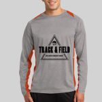 Long Sleeve Heather Colorblock Contender ™ Tee Thumbnail