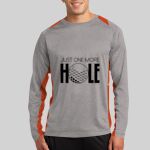 Long Sleeve Heather Colorblock Contender ™ Tee Thumbnail