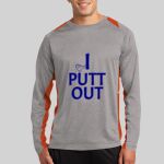 Long Sleeve Heather Colorblock Contender ™ Tee Thumbnail