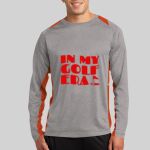 Long Sleeve Heather Colorblock Contender ™ Tee Thumbnail