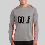 Long Sleeve Heather Colorblock Contender ™ Tee Thumbnail