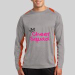 Long Sleeve Heather Colorblock Contender ™ Tee Thumbnail