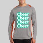 Long Sleeve Heather Colorblock Contender ™ Tee Thumbnail