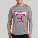 Long Sleeve Heather Colorblock Contender ™ Tee Thumbnail