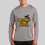 Long Sleeve Heather Colorblock Contender ™ Tee Thumbnail