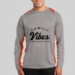 Long Sleeve Heather Colorblock Contender ™ Tee Thumbnail