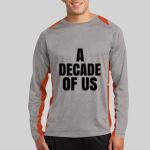 Long Sleeve Heather Colorblock Contender ™ Tee Thumbnail