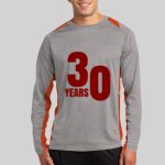 Long Sleeve Heather Colorblock Contender ™ Tee Thumbnail