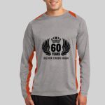 Long Sleeve Heather Colorblock Contender ™ Tee Thumbnail