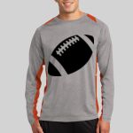 Long Sleeve Heather Colorblock Contender ™ Tee Thumbnail